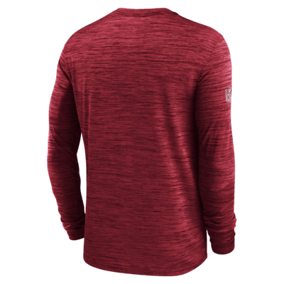 Arizona Cardinals Sideline Velocity Men's Nike Dri-FIT NFL Long-Sleeve T-Shirt