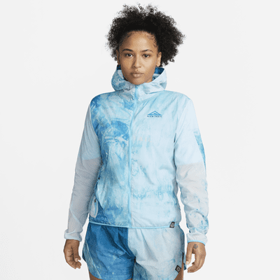 nike laufjacke blau