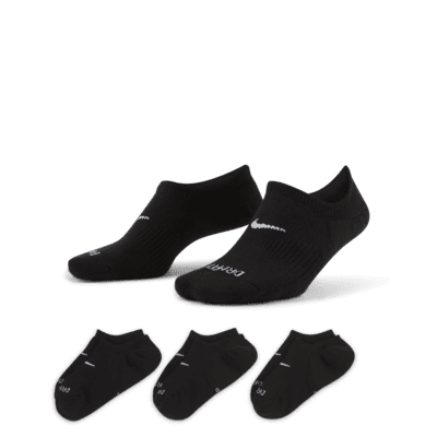 Γυναικείες κάλτσες προπόνησης Nike Everyday Plus Cushioned (τρία ζευγάρια)