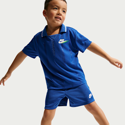 Nike Sportswear Toddler Victory Lap 2-Piece Mesh Shorts Set