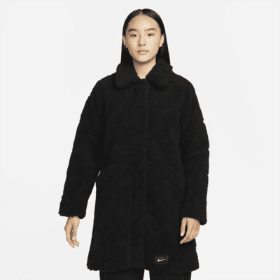 nike womens black coat