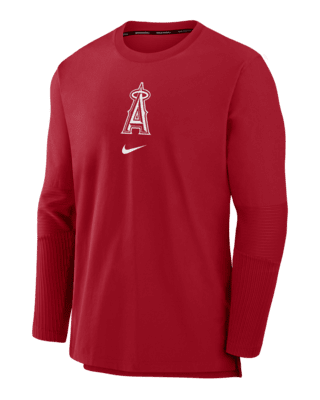 Мужская куртка Los Angeles Angels Authentic Collection Player Nike Dri-FIT MLB Pullover