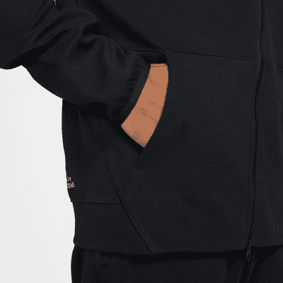 Nike Sportswear Sudadera con gorro de tejido Fleece de cierre completo para hombre