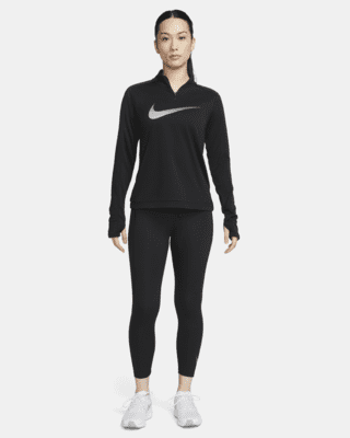 NIKE公式】ナイキ Dri-FIT スウッシュ ウィメンズ 1/4ジップ ロング 