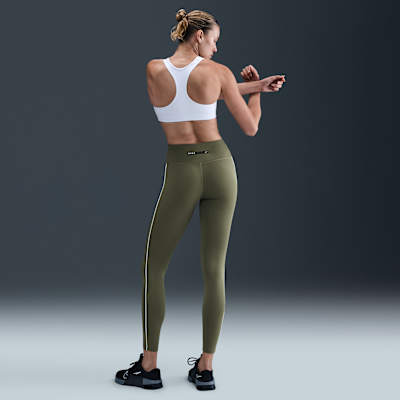Nike One Leggings in voller Länge mit hohem Bund für Damen