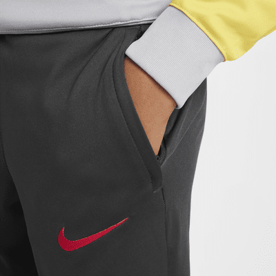 Liverpool FC Strike Üçüncü Nike Dri-FIT Örgü Genç Çocuk Futbol Eşofmanı