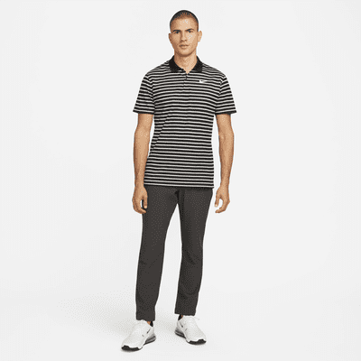 Polo de golf à rayures Nike Dri-FIT Victory pour homme