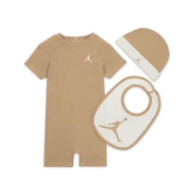 Jordan Jumpman Baby 3-Piece Romper Set