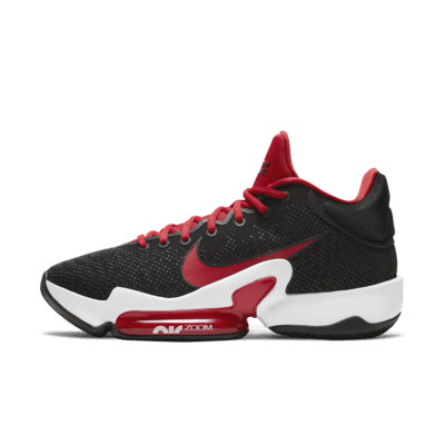 red black nike basketball shoes