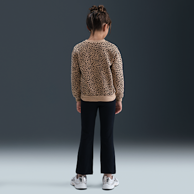 Conjunto de 2 piezas Kick Flare para preescolar Nike Wild Warmth