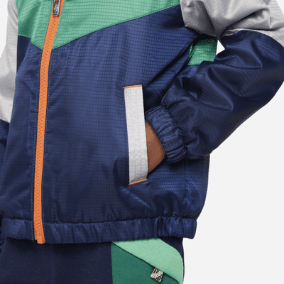 Nike Fleece-Lined Windbreaker Toddler Jacket