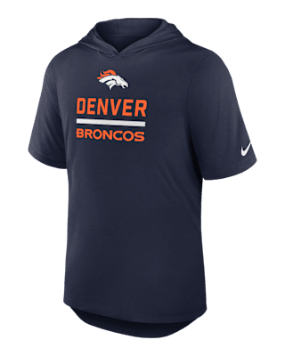 Мужская футболка Denver Broncos Nike Dri-FIT NFL Hooded