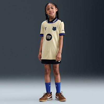Segunda equipación Stadium FC Barcelona 2025/26 Camiseta de fútbol Replica Kobe Dri-FIT - Niño/a