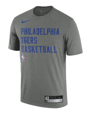 Philadelphia 76ers Standard Issue Men's Nike Dri-Fit NBA Sweatshirt