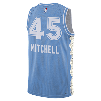 Donovan Mitchell Cleveland Cavaliers 2024/25 City Edition Nike Dri-FIT Swingman NBA-jersey voor heren