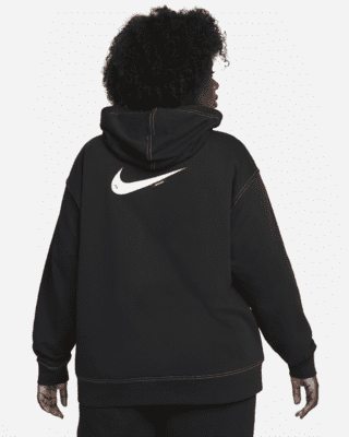 nike hoodie with ticks down the side