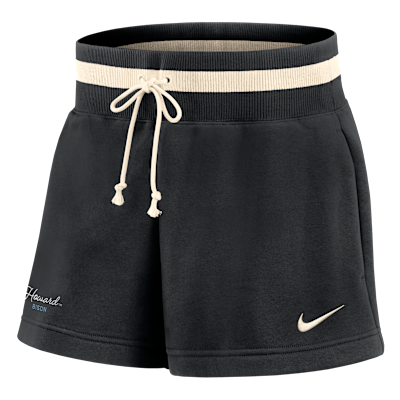 Nike Phoenix Fleece College (Howard University) Women's Mid-Rise 4" Shorts