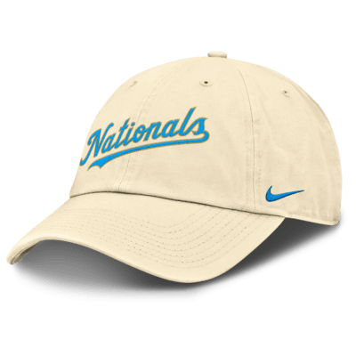 Gorra ajustable Nike de la MLB para hombre Washington Nationals Club