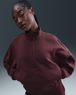 Женские  Nike 24.7 ImpossiblySoft Dri-FIT Oversized 1/2-Zip Top