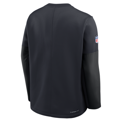 Houston Texans Scripted To Win Sideline Coach Men's Nike Therma-FIT NFL Long-Sleeve T-Shirt