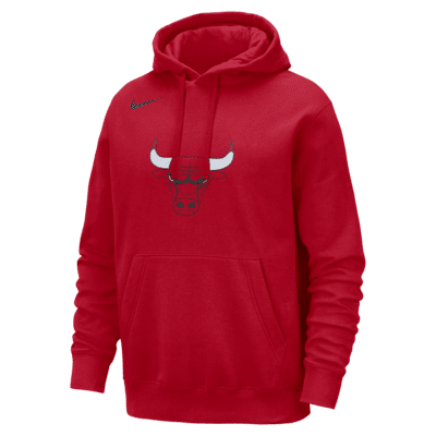 Chicago Bulls Club Men's Nike NBA Pullover Hoodie