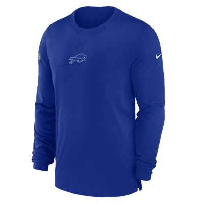 Playera de manga larga Nike Dri-FIT de la NFL para hombre Buffalo Bills ...