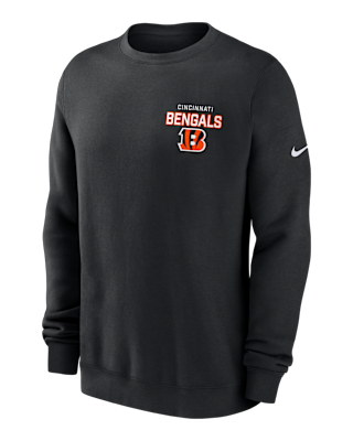 Мужские  Cincinnati Bengals Draw Block Club Nike NFL Pullover Crew