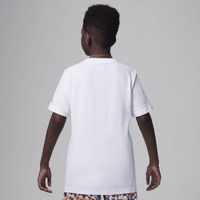 Playera con gráfico para niños talla grande Jordan Poolside Jumpman