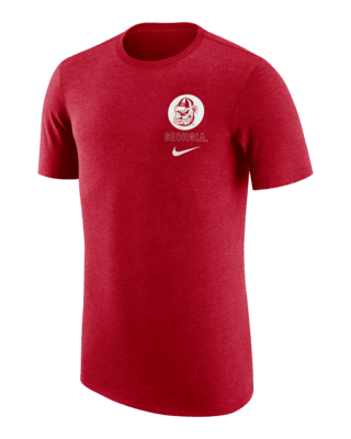 Мужская футболка Georgia Nike College Crew-Neck