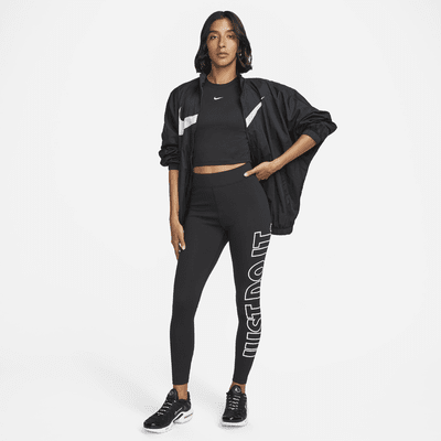 Leggings de tiro alto con gráficos para mujer Nike Sportswear Classics