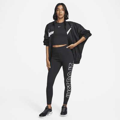 Nike Sportswear Classics Women's Graphic High-Waisted Leggings. Nike BG