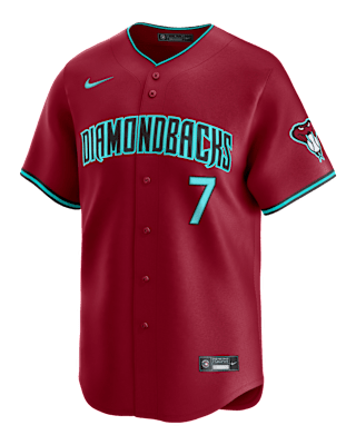 Мужские джерси Corbin Carroll Arizona Diamondbacks Nike Dri-FIT ADV MLB Limited Jersey