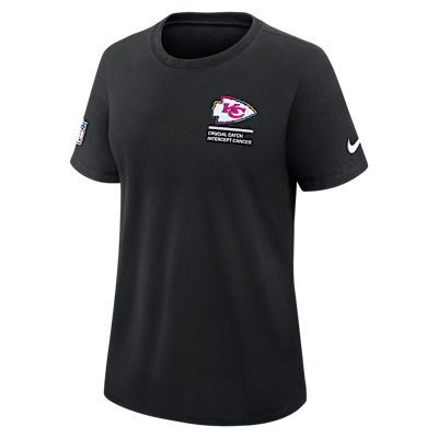 Playera Nike Dri-FIT de la NFL para mujer Kansas City Chiefs Crucial Catch