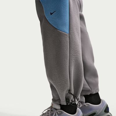 Nike Tech Men's Color-Block Open-Hem Fleece Pants