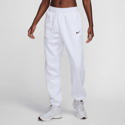 Pants de entrenamiento oversized de tiro alto para mujer Nike Sportswear Phoenix Fleece