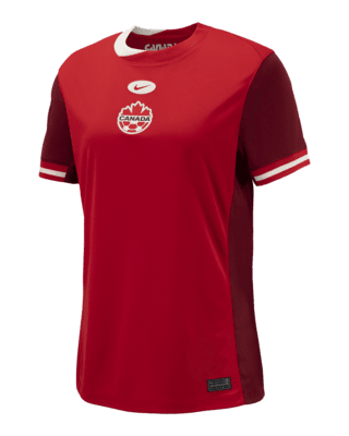 Женские джерси Canada 2024 Stadium Home Nike Dri-FIT Soccer Replica Jersey