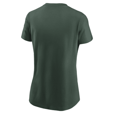 Green Bay Packers Nike Primary Logo T-Shirt - Heathered Gray