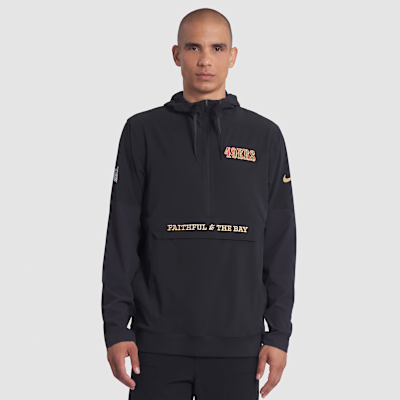 San Francisco 49ers Rivalries Collection Sideline Anorak