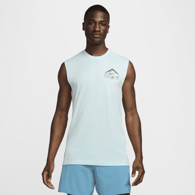 Playera de correr sin mangas Dri-FIT para hombre Nike