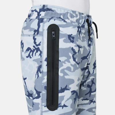 Nike Sportswear Tech Fleece-camo-joggers til større børn (drenge)