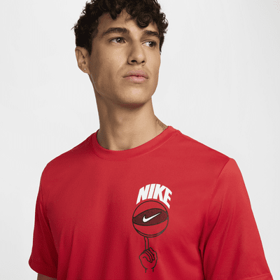 T-shirt de basquetebol Dri-FIT Nike para homem