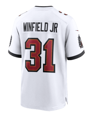 Men's Nike Antoine Winfield Jr. Red Tampa Bay Buccaneers Game Jersey