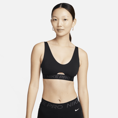 Nike Pro Indy Plunge Women's Medium-Support Padded Sports Bra