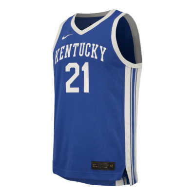 D.J. Jersey de básquetbol universitario Nike Replica para hombre Wagner Kentucky