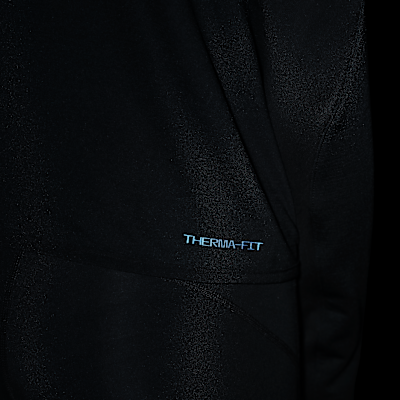 Nike Pro Therma-FIT langermet trøye med glidelås i halv lengde til store barn (jente)