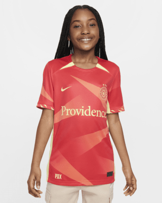 Подростковые джерси Portland Thorns FC 2024 Stadium Primary Big Kids' Nike Dri-FIT NWSL Replica Jersey