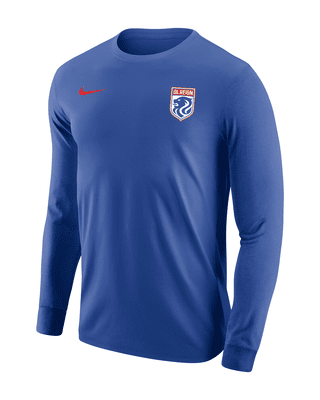 Мужская футболка OL Reign Nike Soccer Long-Sleeve