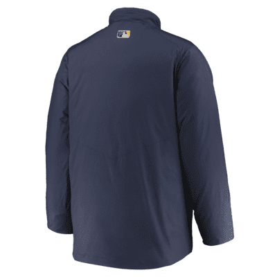 Nike Dugout (MLB Milwaukee Brewers) Men's Full-Zip Jacket