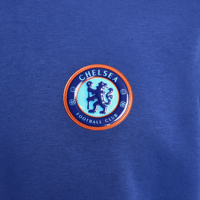 Felpa pullover da calcio con cappuccio Nike Chelsea FC Club – Uomo