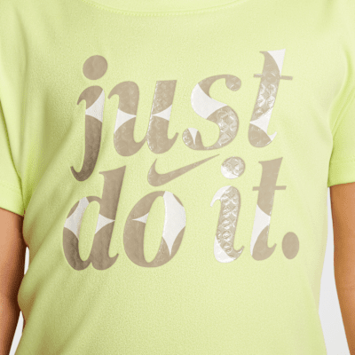 Nike Dri-FIT Essentials Little Kids' 2-Piece Printed Sprinter Set